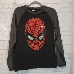 Boy's Marvel Spider-Man long sleeve shirt NWT